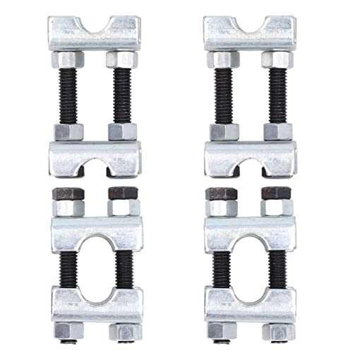 Acouto Coil Spring Compressor Adjustable 4pcs Mini Coil Spring Compressor 2 Way Adjustable Spring Spacer Carbon Steel Shocks Adjuster Tool Automotive - Image 1