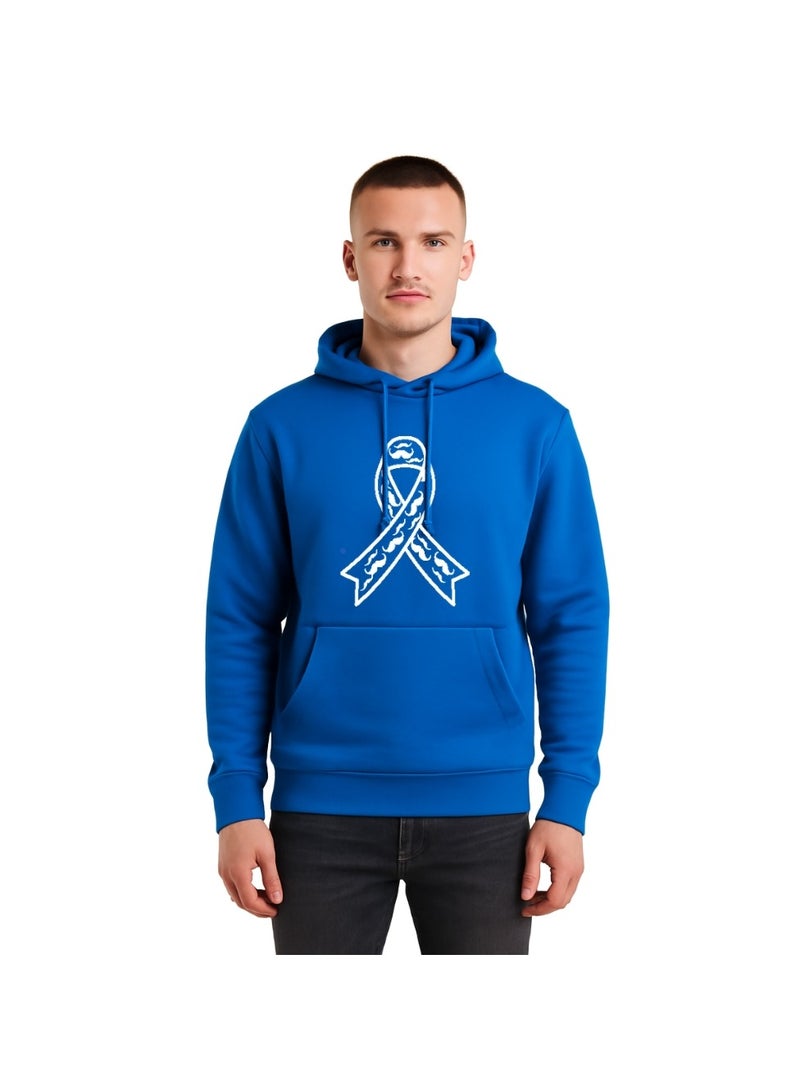 PRINTSHOP4ME Movember Unisex Hoodies For Men And Women–Soft Cotton Pullover Hoodie With Drawstring–Comfortable Long Sleeve–Ideal For Movember Awareness - Image 1