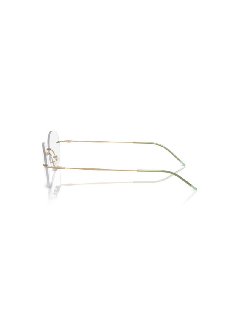 GIORGIO ARMANI Giorgio Armani Man Phantos  Eyeglasses- Ar 5147 - Lense Size:50Mm - Matte Pale Gold - Image 2
