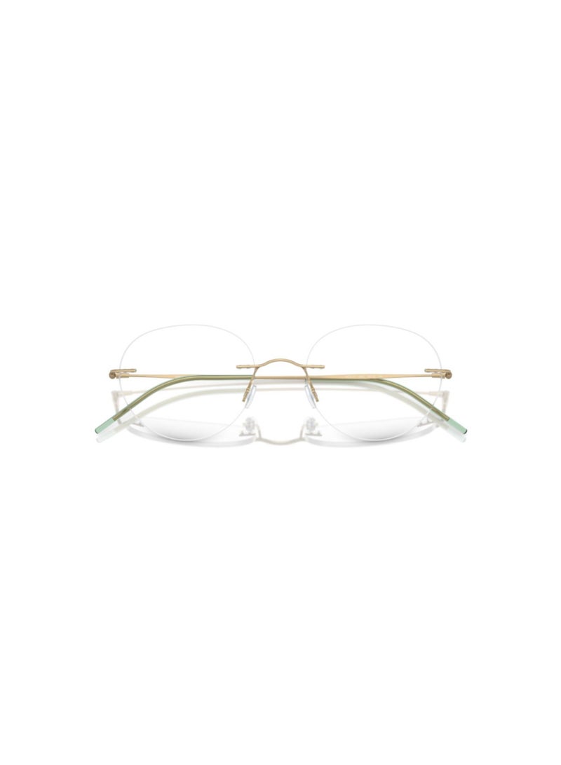 GIORGIO ARMANI Giorgio Armani Man Phantos  Eyeglasses- Ar 5147 - Lense Size:50Mm - Matte Pale Gold - Image 5