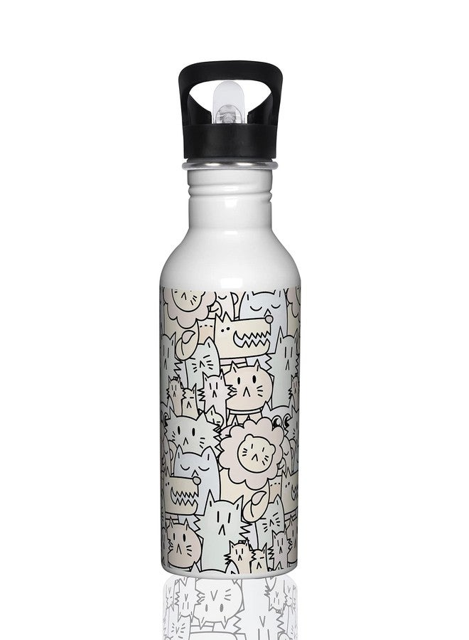 ناك زجاجة سحرية متغيرة اللون من ناك، مصنوعة من الفولاذ المقاوم للصدأ، سعة 600 مل، متعددة الألوان (حيوان) (عبوة من قطعة واحدة) - Image 5