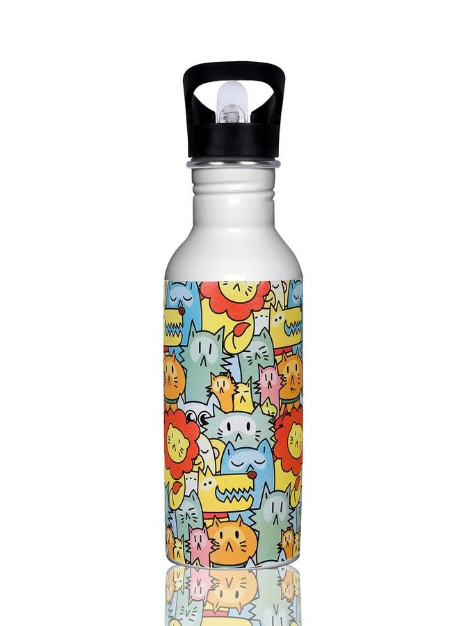 ناك زجاجة سحرية متغيرة اللون من ناك، مصنوعة من الفولاذ المقاوم للصدأ، سعة 600 مل، متعددة الألوان (حيوان) (عبوة من قطعة واحدة) - Image 3