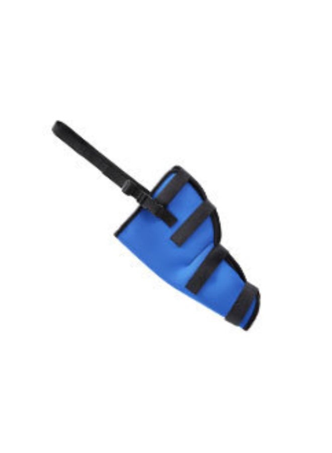 Knee Brace for Dogs ACL with Side Stabilizers,Knee Cap Dislocation, Arthritis - Keeps The Joint Warm and Stable - Extra Support - Reduces Pain and Inflammation, right hind leg Blue - Image 2