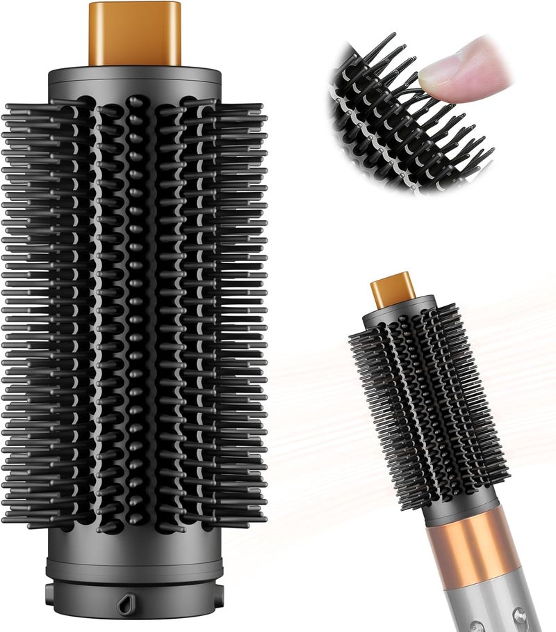 ZEPHBLOW Upgraded Volumizing Round Brush Compatible with Dyson Airwrap, Round Brush Attachment Compatible with Airwrap HS01/05/08, Flexible Bristles for Lifting from the Root - Image 1