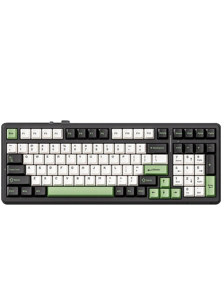 AULA F99 Wireless Mechanical Keyboard, Tri-Mode BT5.0/2.4GHz/USB-C 95% Hot Swappable Custom Keyboard, Pre-lubed Walvis Sea Switch, Gasket Structure, RGB Backlit Gaming Keyboard for PC/Tablet/PS/Xbox  - Image 1