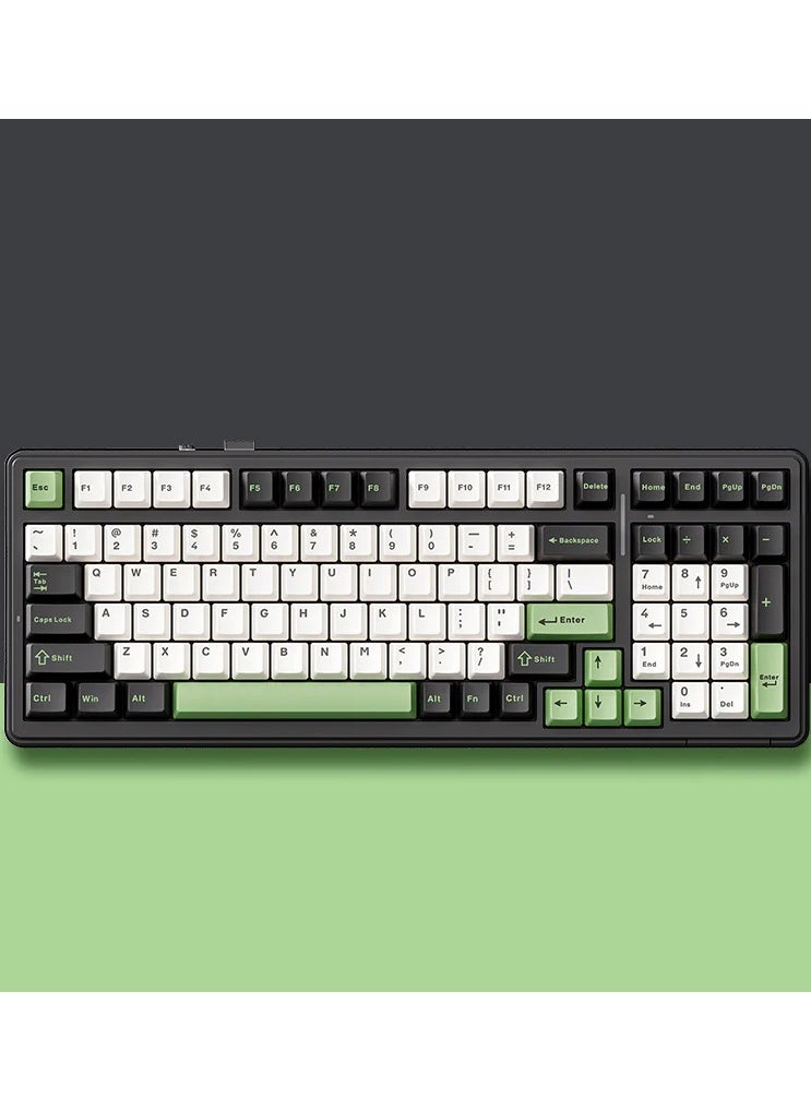 AULA F99 Wireless Mechanical Keyboard, Tri-Mode BT5.0/2.4GHz/USB-C 95% Hot Swappable Custom Keyboard, Pre-lubed Walvis Sea Switch, Gasket Structure, RGB Backlit Gaming Keyboard for PC/Tablet/PS/Xbox  - Image 2