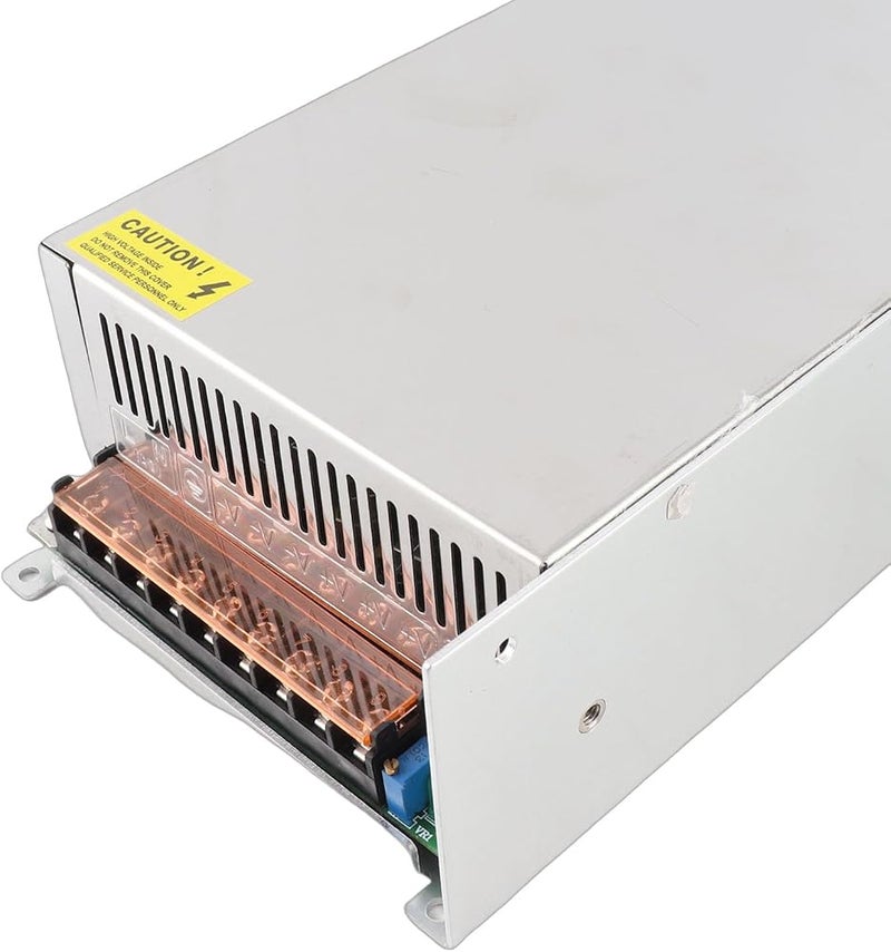 TOPINCN Power Supply Converter 1200W Durable Voltage Adapter for Indoor LED Strip Lights, Compact Size, Aluminium Alloy - Image 2