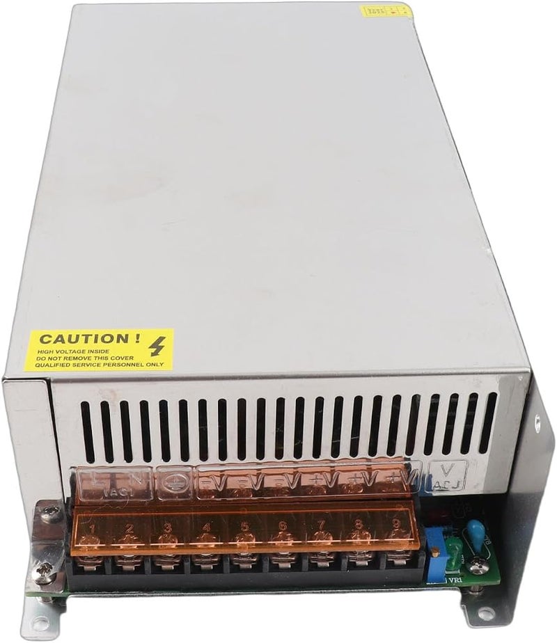 TOPINCN Power Supply Converter 1200W Durable Voltage Adapter for Indoor LED Strip Lights, Compact Size, Aluminium Alloy - Image 1