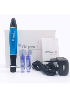 From Dr. Pen A1 Electrode Micro Needle Derma Pen Dr. Pen Ultima A1 Micro Needle Pen is mostly used for facial wrinkles, scars, stretch marks and facial lines It can be used for exfoliation. Use on face, forehead, head, neck, nose, scalp, chin and other body parts such as abdomen Our Dr. Pen is a revolutionary, painless, comfortable and non-surgical home care tool that will give you a healthy, radiant and perfectly smooth skin that all your friends will notice Dr. Pen not only repairs your skin, but it can also be used as a makeup pen or tattoo pen for eyebrows, eyeliner, lips and fine hair lines Easy to use and convenient to carry