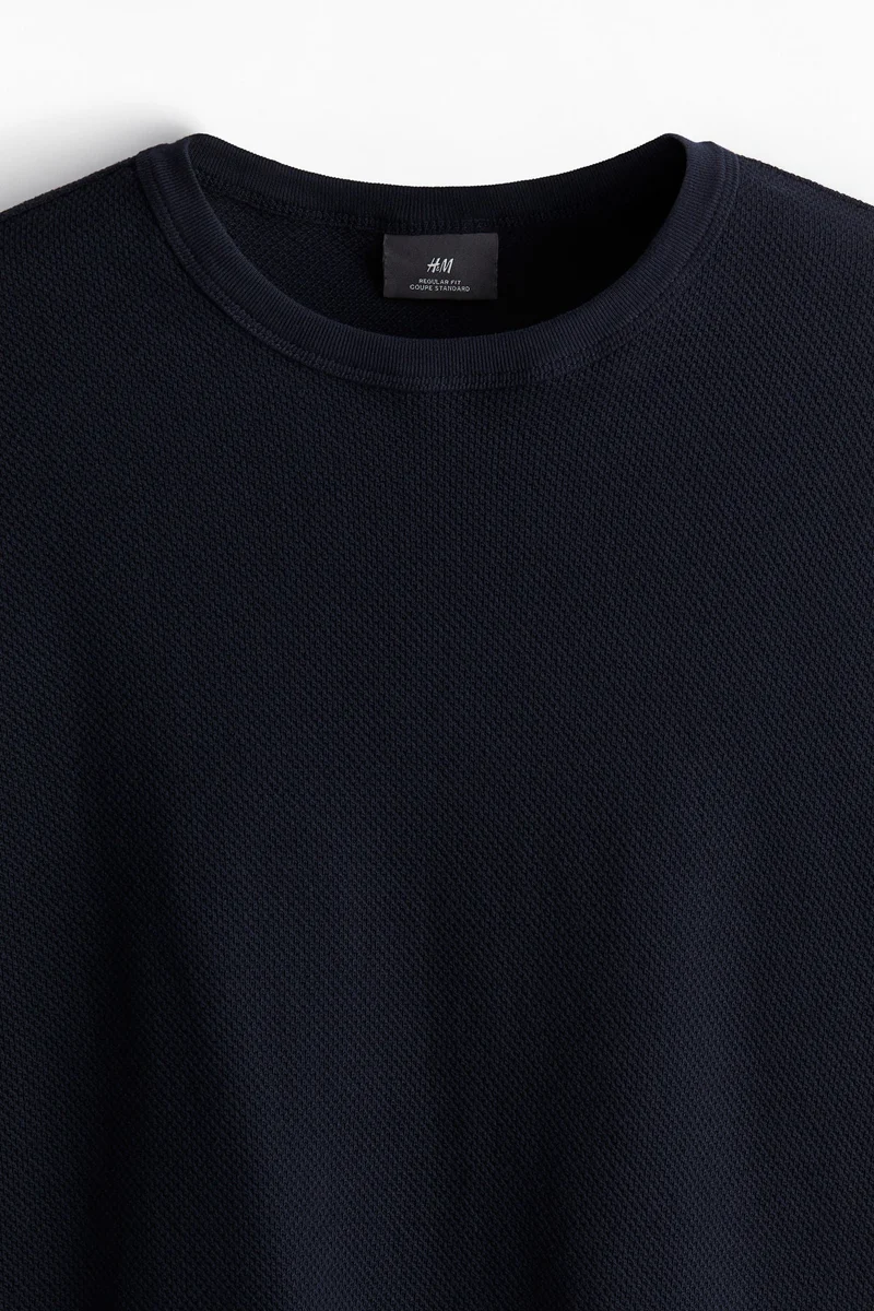 H&M Regular Fit Piqué T-shirt