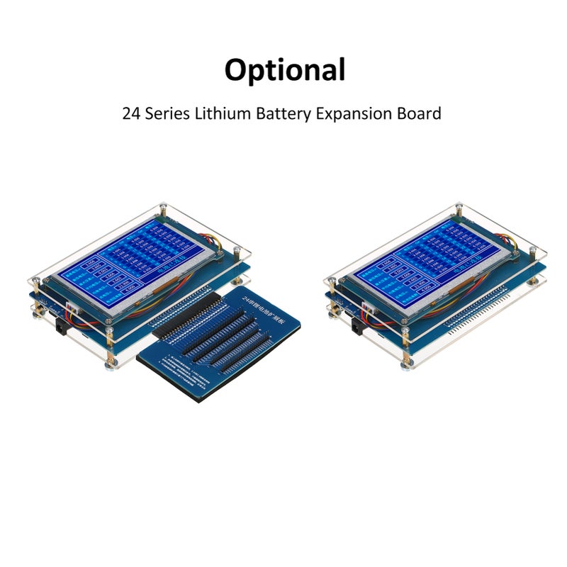 24 Series Lithium Battery Voltage Detector with Acrylic Shell Baffle, Equalizer Highly Efficient Repair and Testing Tool, Intelligent Active Differential Pressure Repair Instrument - Image 4