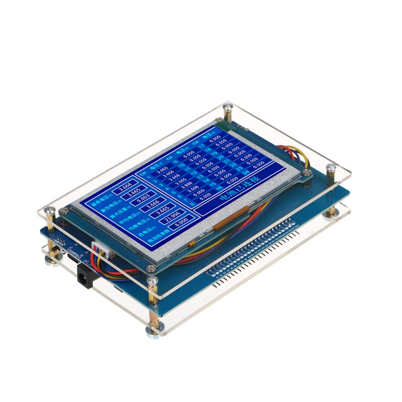 24 Series Lithium Battery Voltage Detector with Acrylic Shell Baffle, Equalizer Highly Efficient Repair and Testing Tool, Intelligent Active Differential Pressure Repair Instrument - Image 1