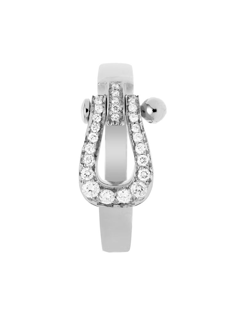 Fred Force 10 ring Medium model 18K white gold and diamonds  - Image 2