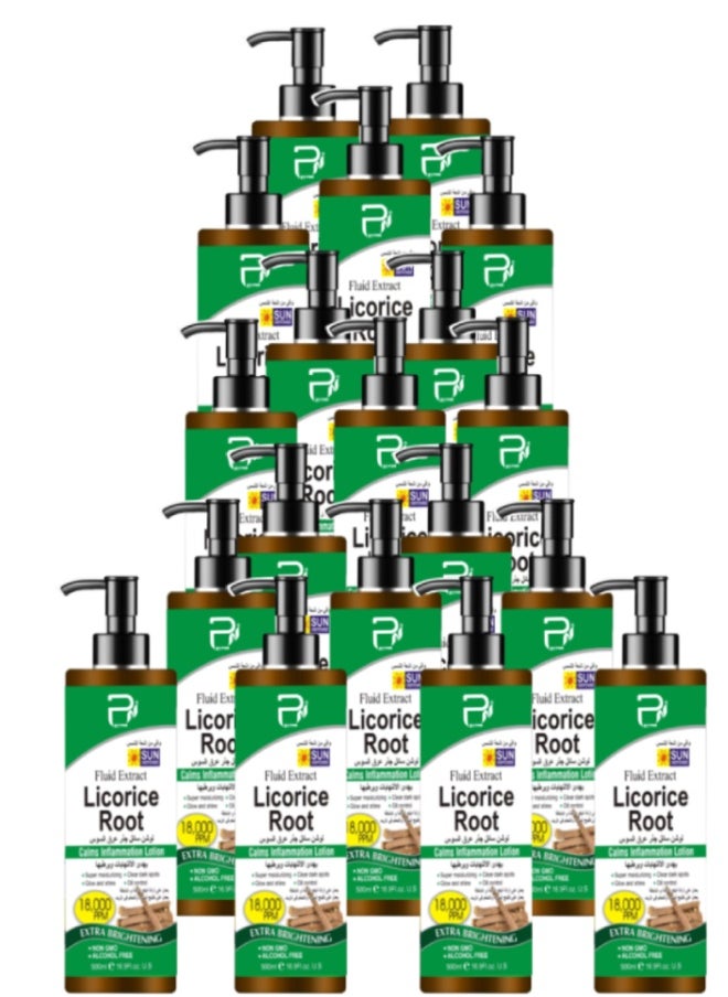 PYRON 19 Pieces Licorice Root Lotion 500ML  - Image 1