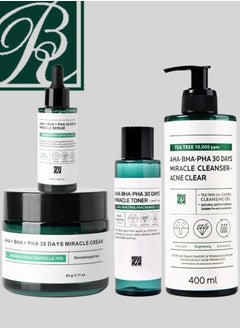 RB AHA • BHA • PHA 30 Days Miracle Serum + Cream +TONER +CLEAR 