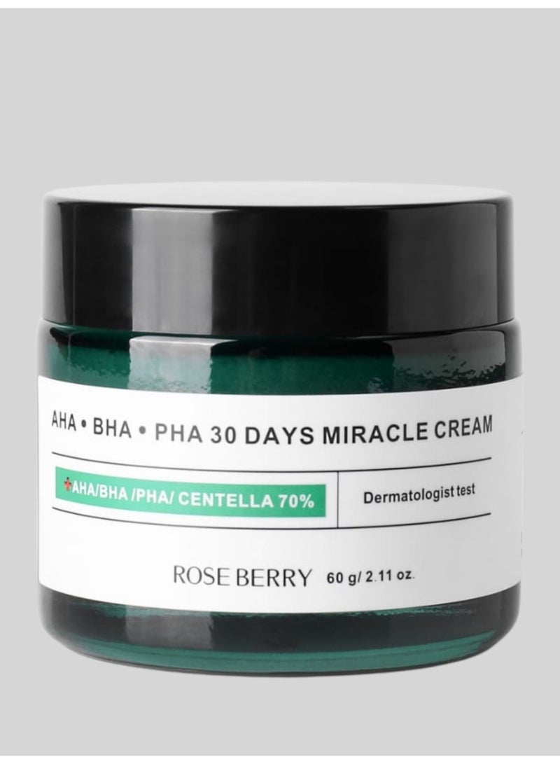 ROSE BERRY AHA • BHA • PHA 30 DAYS MIRACLE SERUM + MIRACLE CREAM +MIRACLE TONER + MIRACLE CLEANSER ACNE CLEAR - Image 2