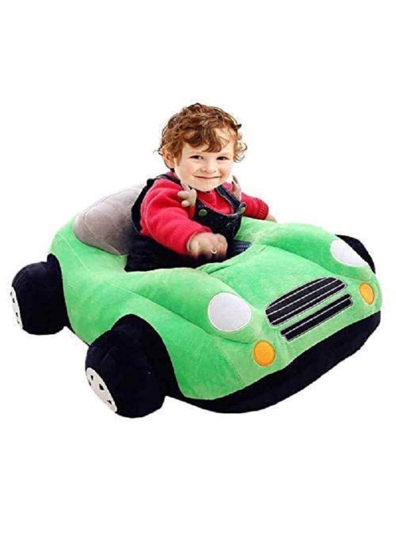THE MODERN TREND THE MODERN TREND Imperative Green Car Sofa for boy Birthday Gift Sofa Cushion Big car Shape Chair Siting Stool for Kids Minicooper Car Soft Toys Gadi 25Feet  - Image 3