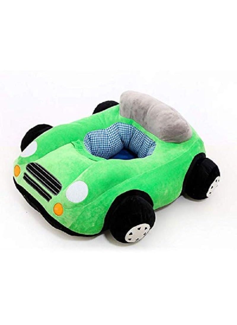 THE MODERN TREND THE MODERN TREND Imperative Green Car Sofa for boy Birthday Gift Sofa Cushion Big car Shape Chair Siting Stool for Kids Minicooper Car Soft Toys Gadi 25Feet  - Image 2