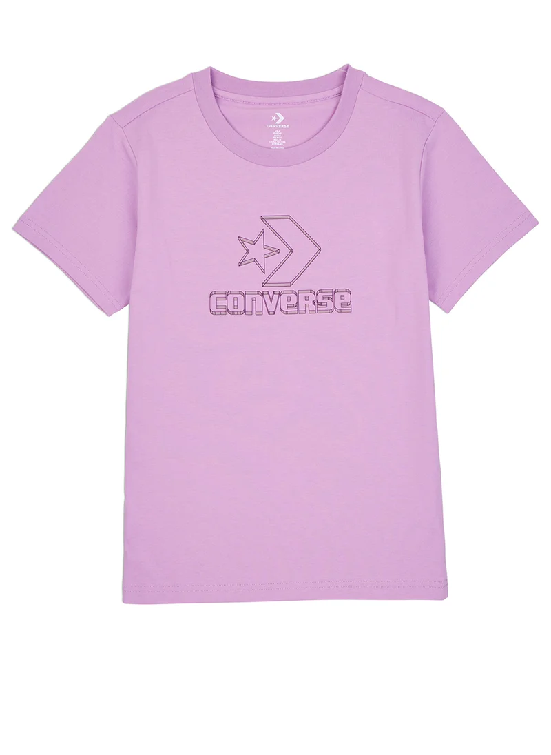 CONVERSE Star Chevron Logo T-Shirt