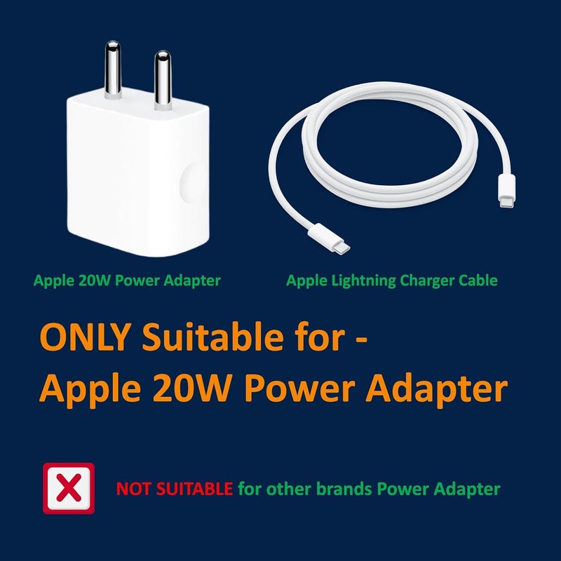 iTronix Cable Protector with 3D Cute Pattern for iPhone Charger only 18W & 20W, Data Line Wire Saver Charging Cable Charger Protective Cable, Full Protection Cover 4 in 1 (Astronaut) - Image 3
