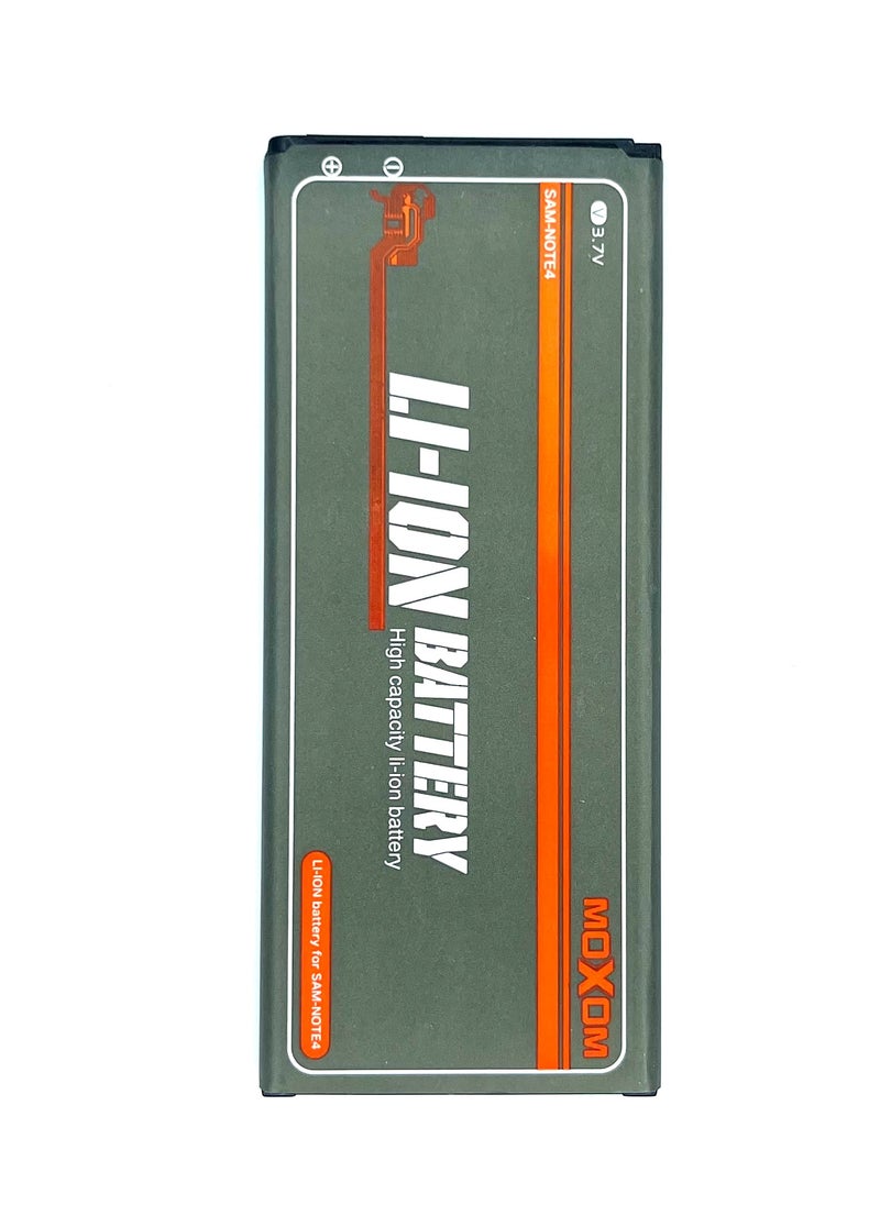 MOXOM 3000 mAh Replacement High capacity Polymer Battery For Samsung Galaxy Note4  - Image 1