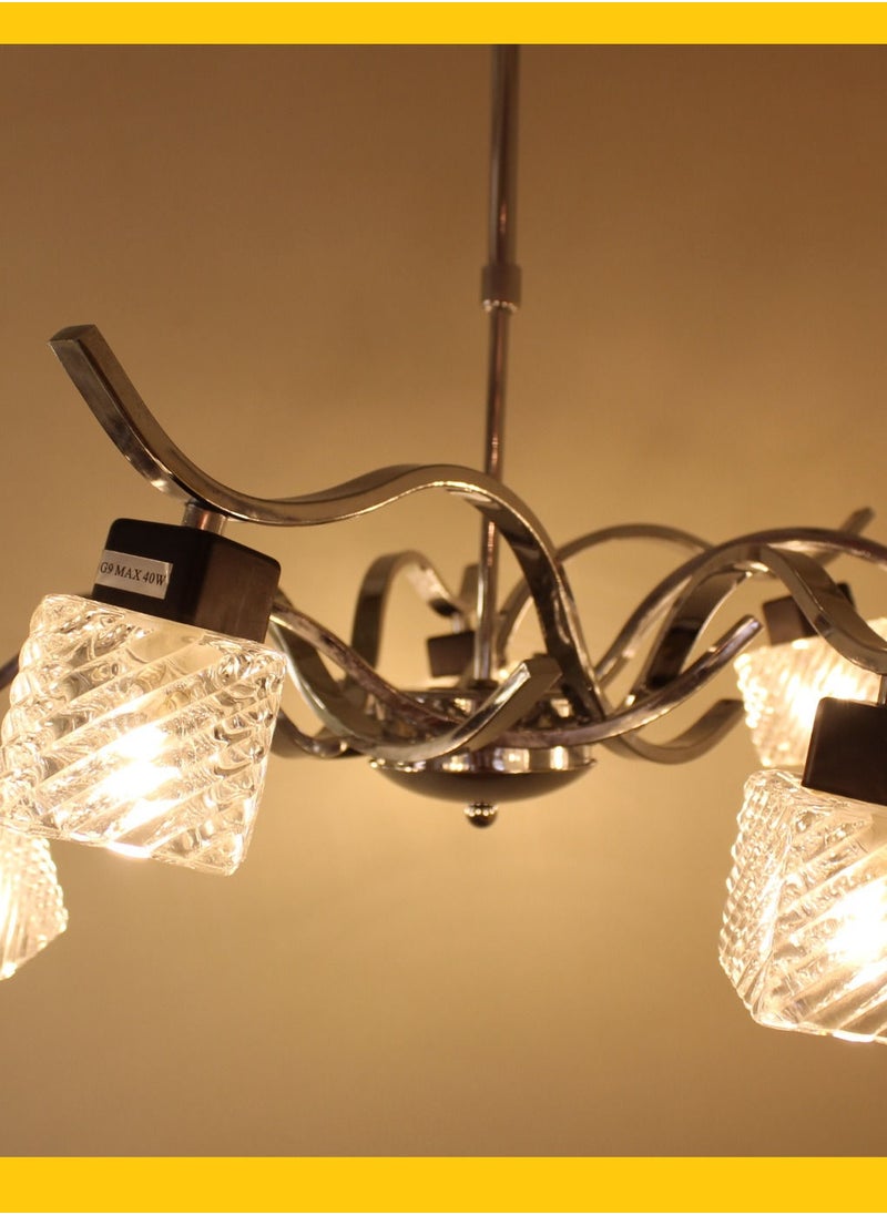 Generic Chandelier BP165/7 - Chrome  - Image 5