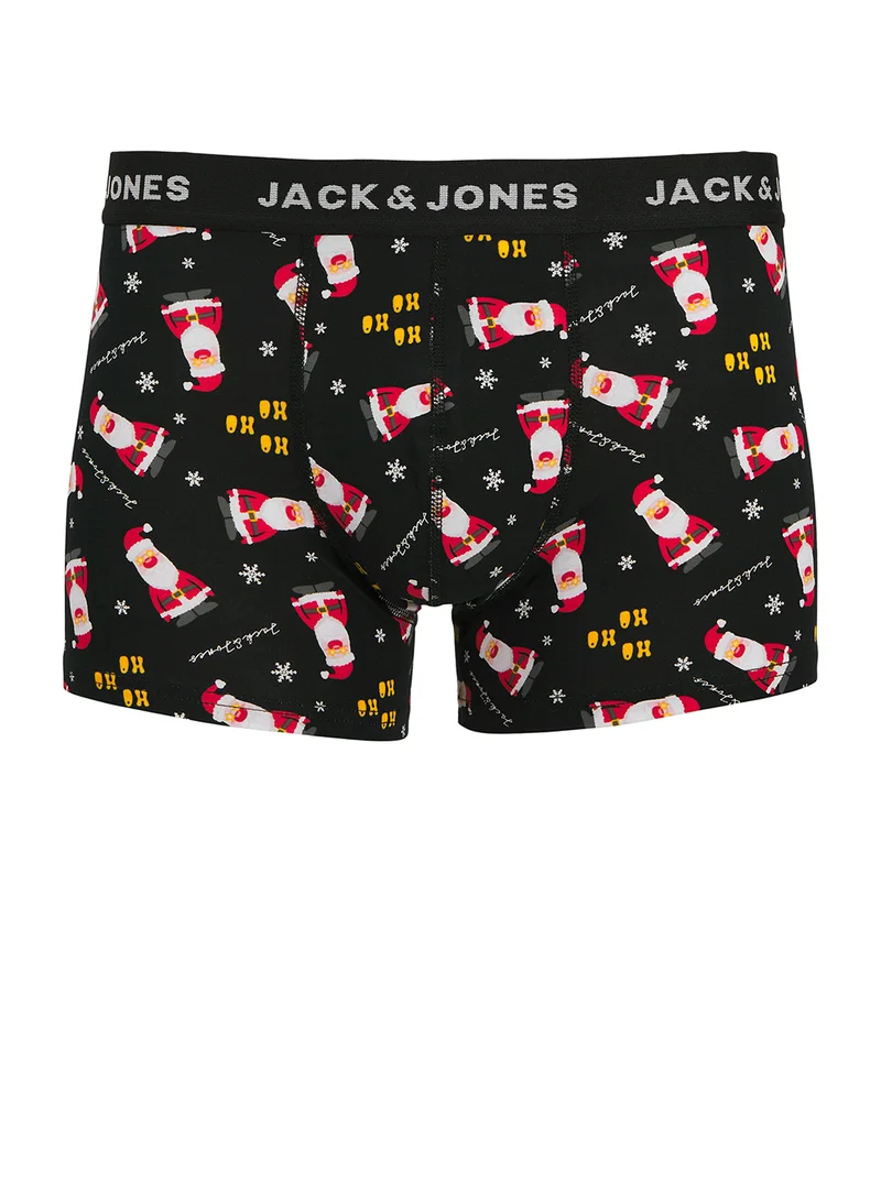 JACK & JONES All Over Printed Trunks & Socks Set