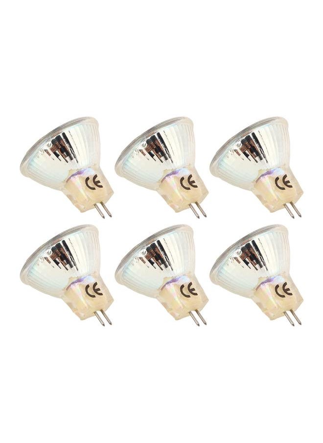 Thoraya - 6Pcs GU4 LED Bulb 270LM 15LED Energy Saving Light Bulb MR11 Track Lamp Beads 12V 3W Warm Light 3000K - Image 1