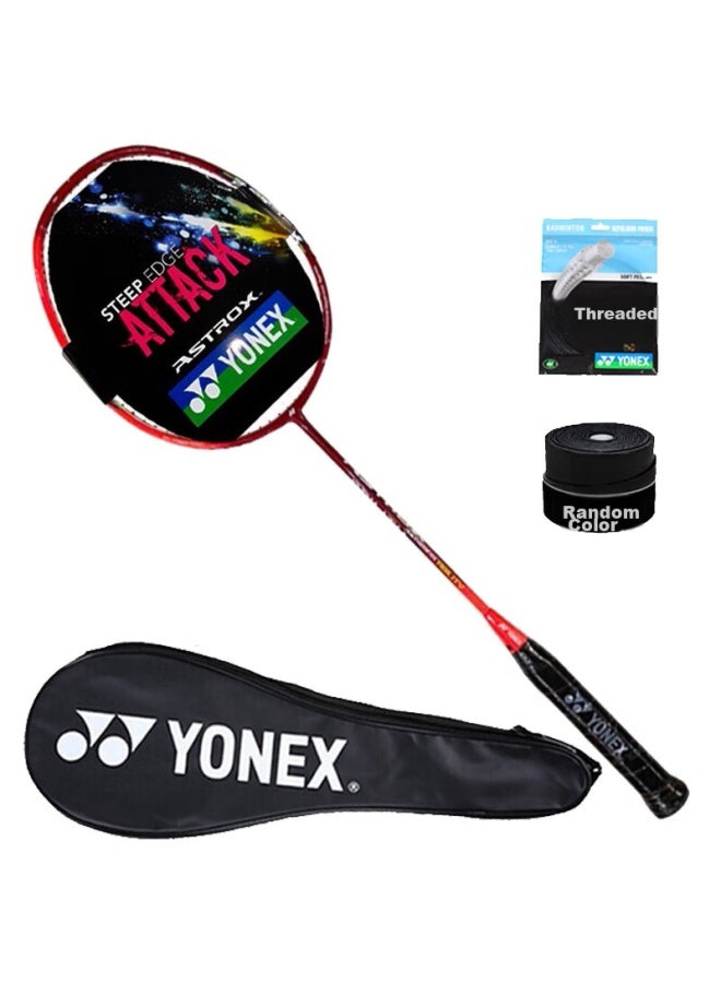 Yonex Yonex Badminton Racket, Full Carbon Single Racket, Ultra-light Tianfu Ax01, Red, Pre-strung, 4u  - Image 2