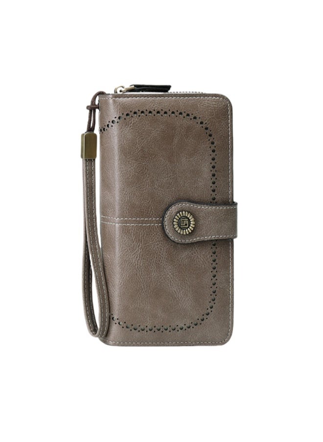 Mark Fairwhale New Leather Fashionable Multifunctional Large Capacity Wallet 