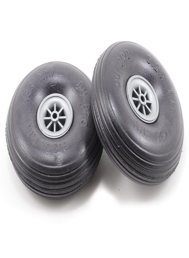 Du-Bro 325TL 3-1/4" Diameter Treaded Lightweight Wheel (2-Pack) - Image 1