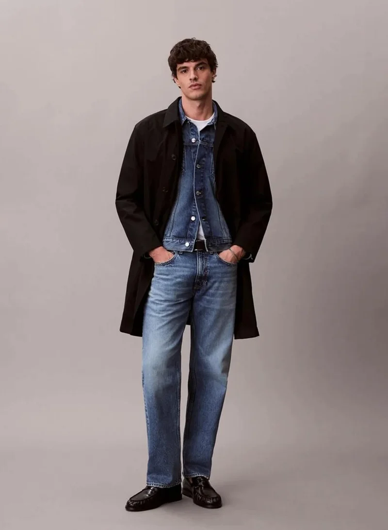 90s Whiskered Straight Leg Jeans