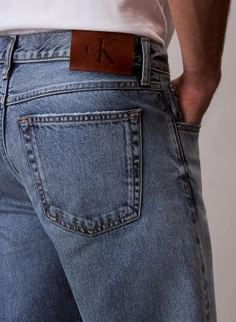 Calvin Klein ANDREW 90s Whiskered Straight Leg Jeans for Men | Best Price UAE