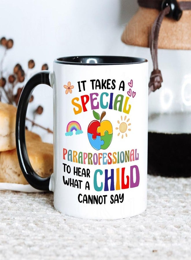 MEDROC Paraprofessional Gifts From Teachers - Coffee Mugs Ceramic 11oz, Teacher Week Gifts for Paras Women, Best Teaching Assistants Aides Appreciation Cups For Coworkers Friends - Image 4