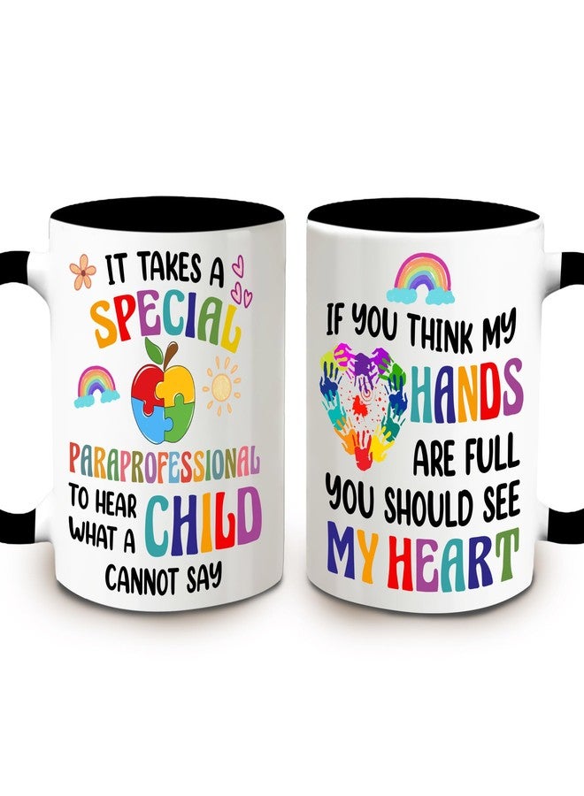 MEDROC Paraprofessional Gifts From Teachers - Coffee Mugs Ceramic 11oz, Teacher Week Gifts for Paras Women, Best Teaching Assistants Aides Appreciation Cups For Coworkers Friends - Image 1