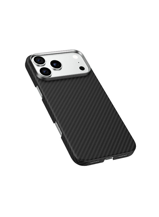 ليفيلو جراب ماج سيف لهاتف iPhone 17 Pro / جراب سيرجي 1500D من ألياف الأراميد / جراب آيفون 17 برو - أسود - Image 4