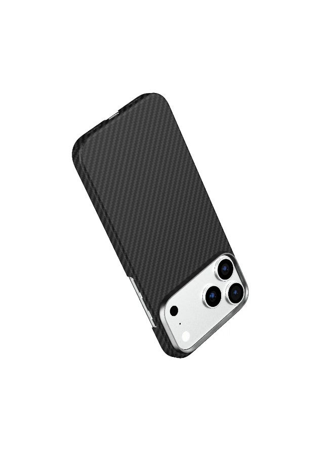 ليفيلو جراب ماج سيف لهاتف iPhone 17 Pro / جراب سيرجي 1500D من ألياف الأراميد / جراب آيفون 17 برو - أسود - Image 3