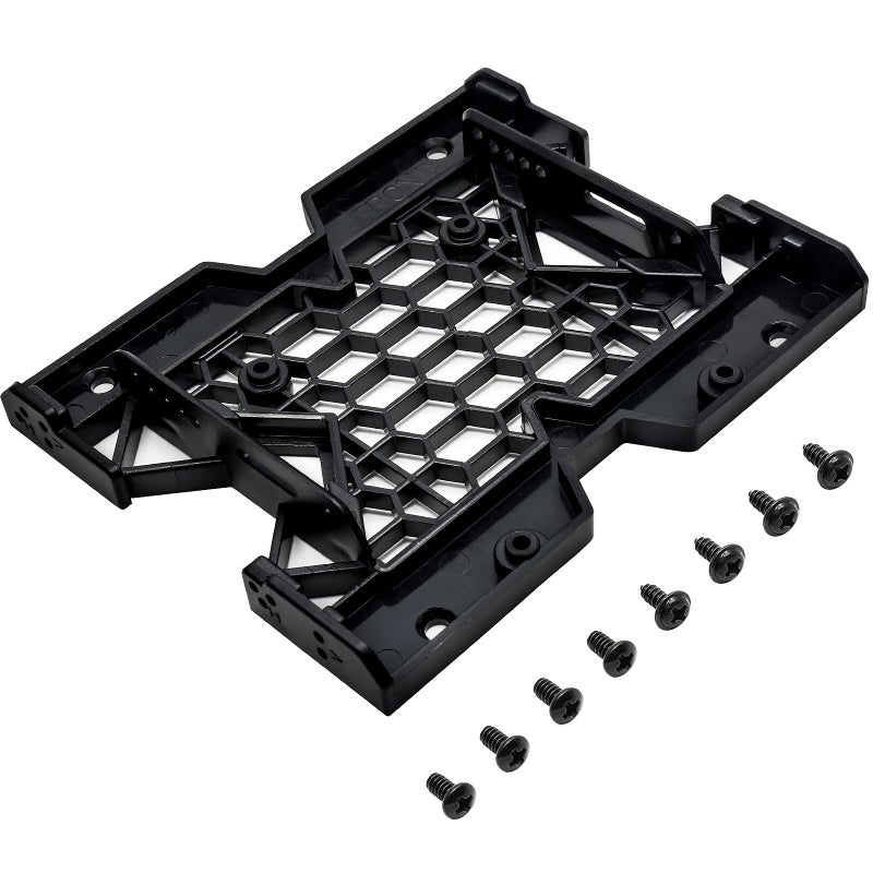Uenhoy 4 Pcs 2.5â€œ or 3.5â€ to 5.25â€œ SDD HDD Mounting Bracket, Hard Disk Drive Bays Holder Adapter Computer Case Adapter for PC - Image 2