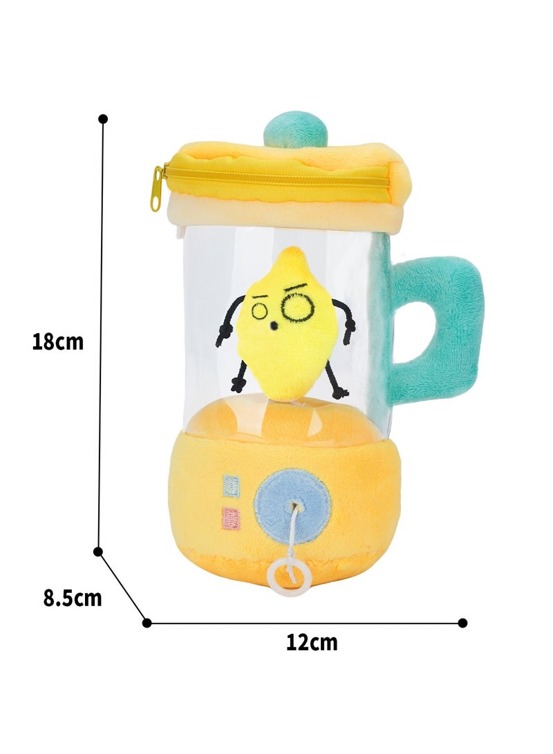 general Plush lemon juicer dolls fun interactive fluffy soft gifts for friends and family - Image 3