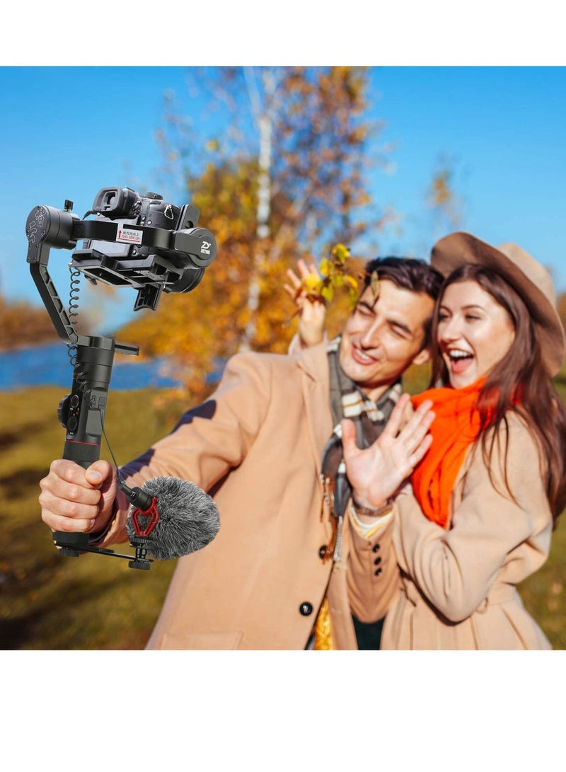 BOYA On Camera Shotgun Video Microphone by-MM1 YouTube Vlogging Facebook Livestream Recording Mic for iPhone Huawei Android Smartphone - Image 4