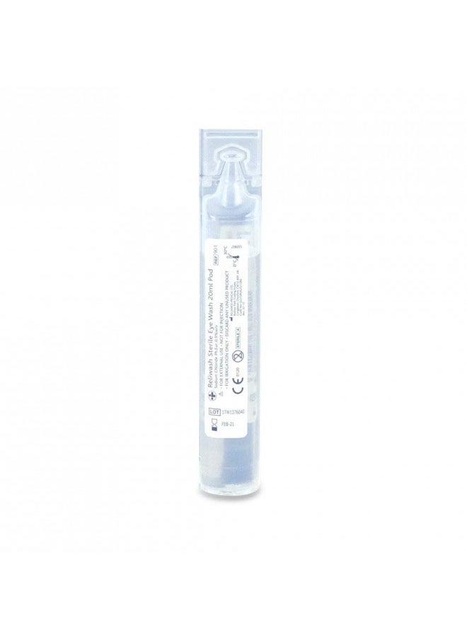 Reliance Medical Reliance Medical 901 Sterile Saline Eyewash 20 mL Ampoules, Plastic (Pack of 25)  - Image 4