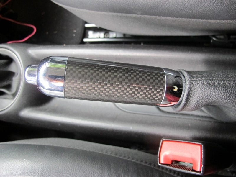ATEX Carbon Fiber Handbrake Emergency Brake Cover for COOPER MK2 R55/R56 2007 2008 2009 2010 2011 2012 2013 - Image 3