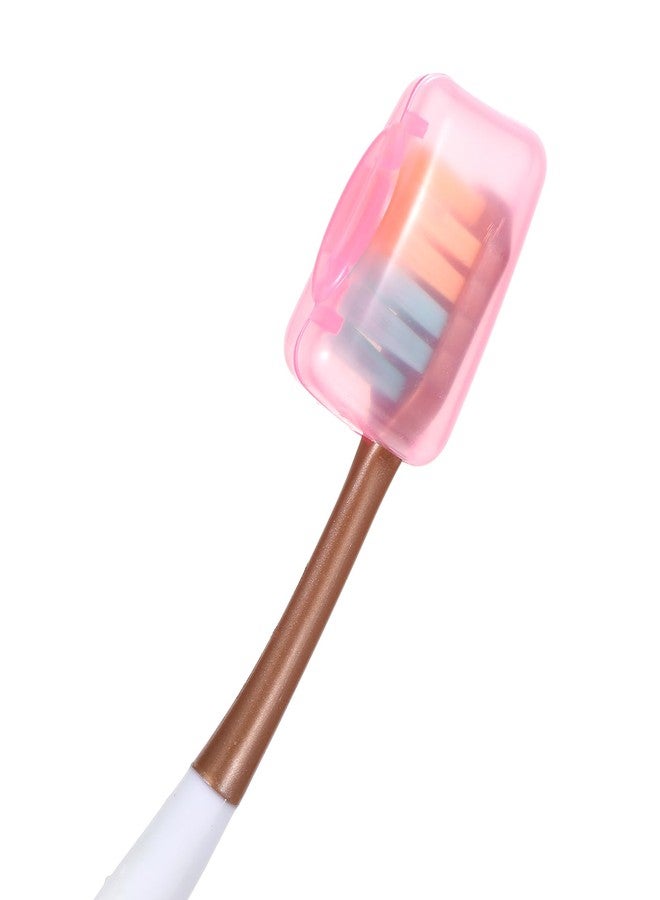 JOUTYFOR 100PCS Travel Toothbrush Head Covers, Portable Toothbrush Pod Caps Case Protector for Home and Outdoor - Image 5