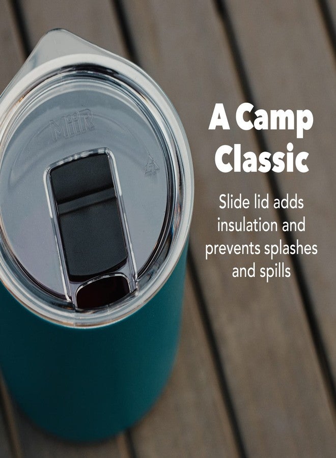 MiiR Camp Cup, 12oz - Double Wall Vacuum Insulated, Stainless Steel with Splash-Proof Slide Lid - Image 2