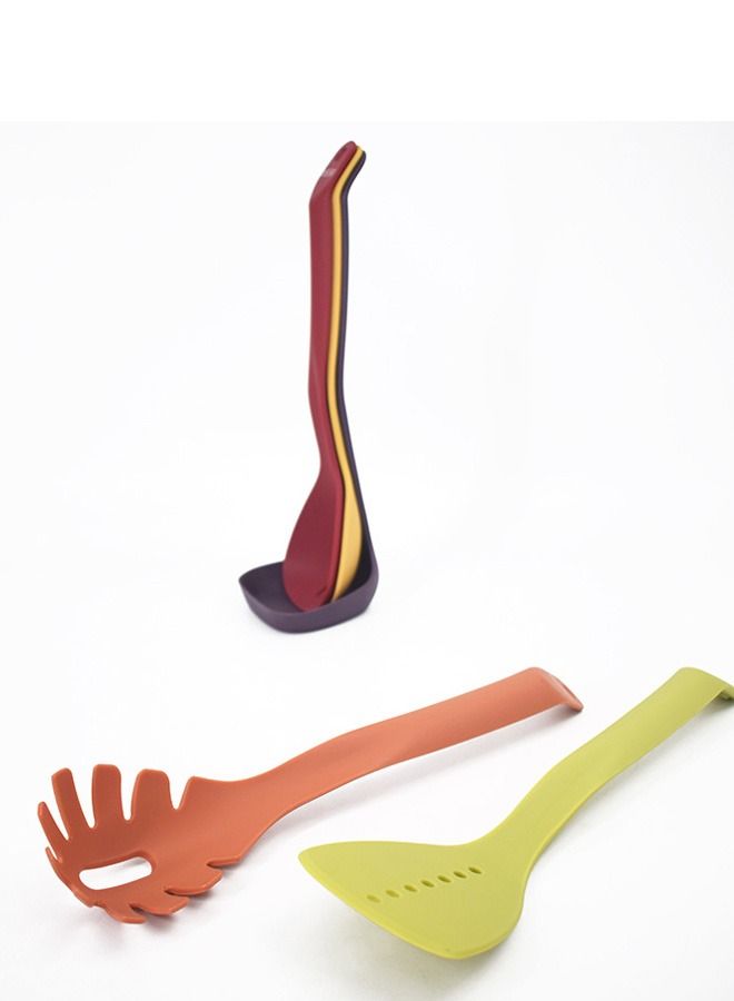 5 Pieces Nest Utensils Compact Stacking Kitchen Tool Set - Image 2