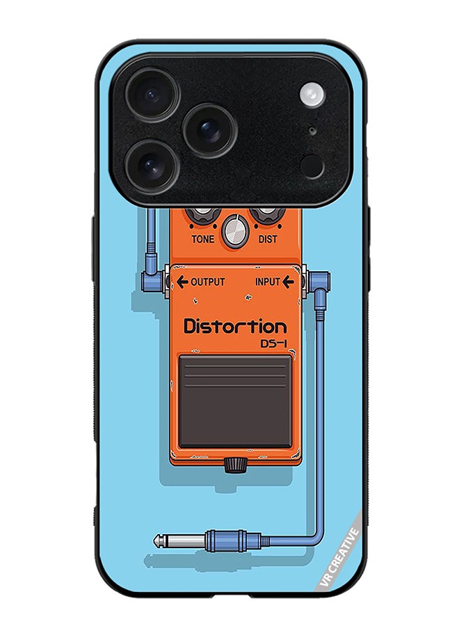 VR CREATIVE Protective Case Cover For Apple iPhone 17 Pro Max Ds1 Boss Pedal Effect For Guitar_ Design Multicolour
