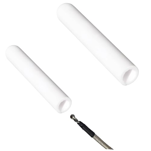 WFCYX 812-1322, 812-4920 Thermocouple Ceramic Protection Tube Cover Fit for QuadraFire Pellet Stove, Compatible with Thermocouple 812-0210, Fits Quadra-Fire 800, 1000, 1100i, 1200, 1200i Pellet Stoves - Image 1