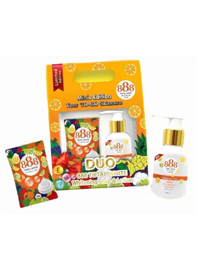 888 TOTAL WHITE - Whitening Soap and Lotion - Image 1