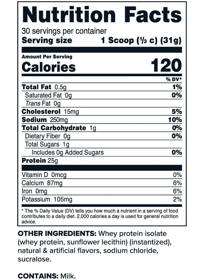 Primaforce Whey Protein Isolate Powder (Vanilla, 2 Lbs) - Non-Gmo, Gluten Free  - Image 2