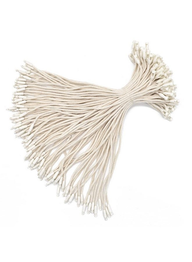 Renashed 7.7" 500 Pcs Cotton Hang Tag String Fasteners For Gifts Luggage Label Attachment Clothing - Image 1